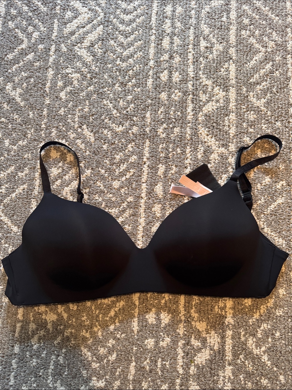 Seamless Black T-Shirt Bra - Women Intimates & Sleepwear